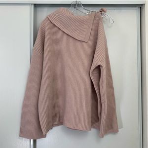 All Saints Wool Blend Pink Sweater